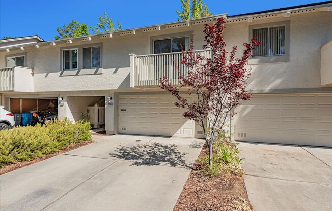 Cupertino 2 Bed, 2 Bath Townhouse with Attached Garage!