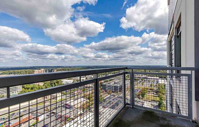 NoBe Market Apartments in North Bethesda, Maryland Balcony