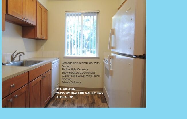 $1,275 Winter Special 2 Bedroom Second Floor