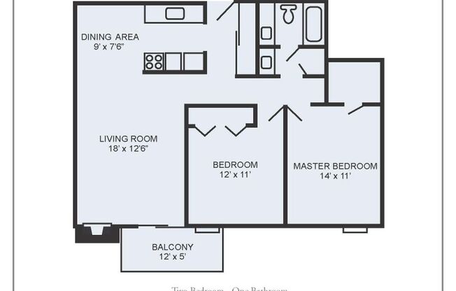 2 beds, 1 bath, 890 sqft, $1,745, Unit 308
