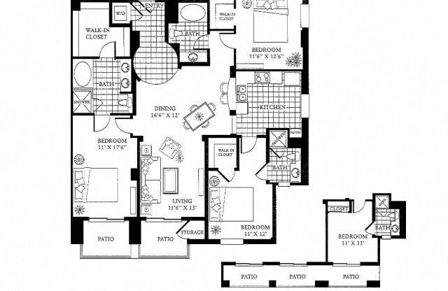 3 beds, 3 baths, 1,630 sqft, $6,350