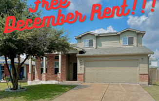 Desirable Highlands at Sagert Ranch Neighborhood Offering Free Rent for December 2024! Features 4 Bedrooms, 2.25 Bath, 2 Car Garage Home