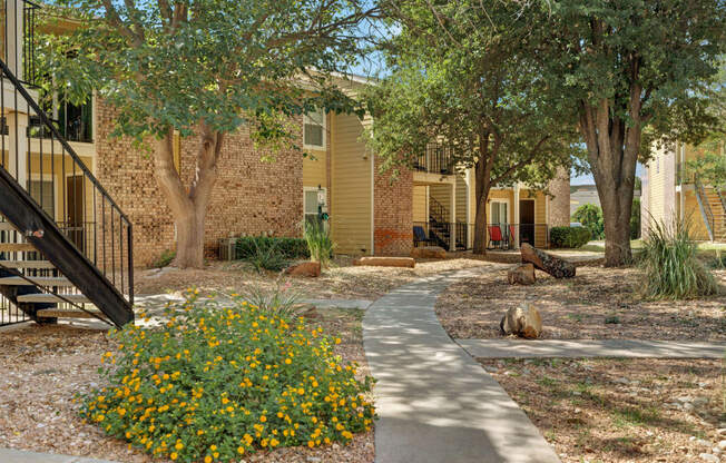 The Bradford Outdoor Walkway Apartment for rent in Midland, TX