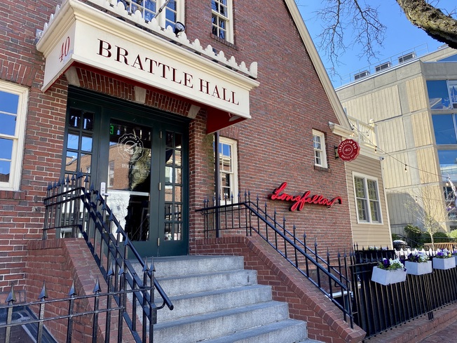 Brattle Hall in Harvard Square