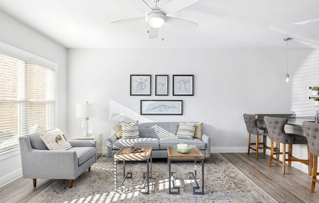 Living Room With Kitchen at The Ashley, South Carolina, 29407