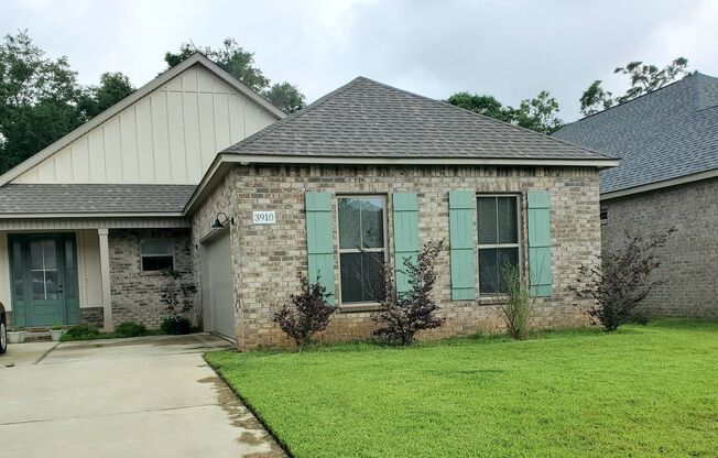 Amazing 3 Bedroom, 2 Bath Home now available in the Fieldcrest Subdivision of Pace!