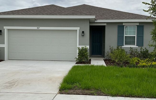 Brand New Construction 3 bedroom 2 bath available for immediate move in