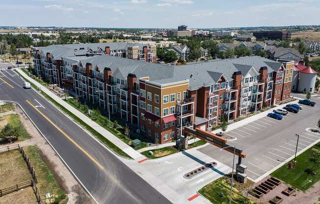 Aerial view1 at Heritage at Church Ranch 55+ Apartments, Westminster , 80021