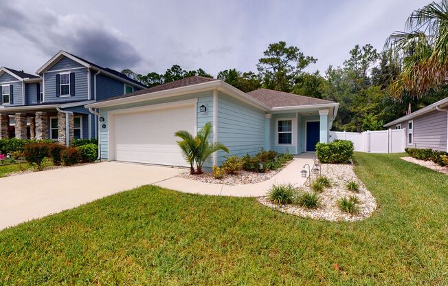 Newer home for rent in Bannon Lakes of St. Augustine!