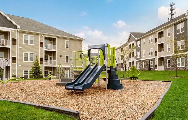 Playground at The Oasis at Plainville, Plainville, Massachusetts