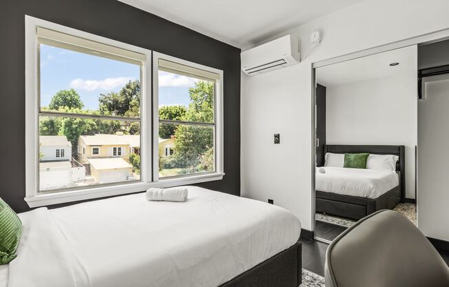 A 4 bedroom, 3 bathroom apartment with a dining room & a fully functional kitchen at 10799 Ohio Ave.