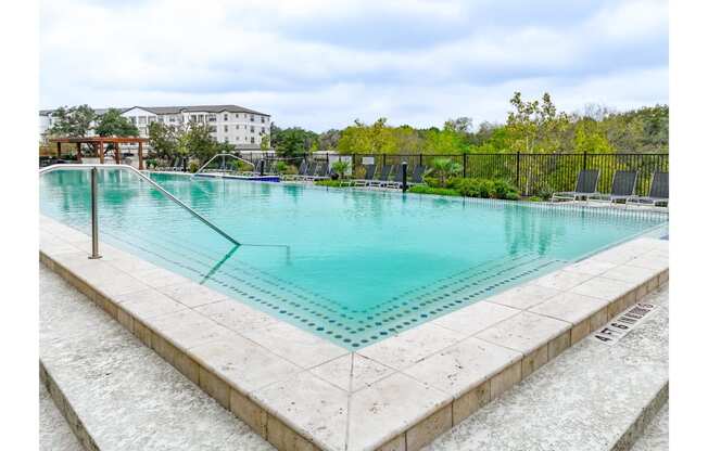 Poolside at Reveal at Onion Creek