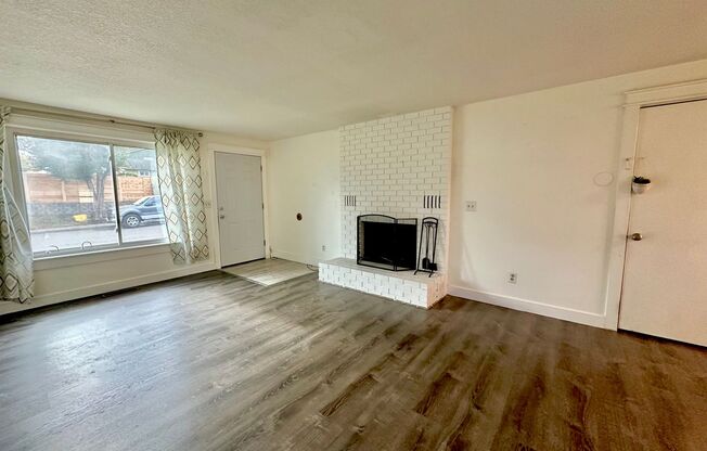 Three bedroom home with large fenced yard