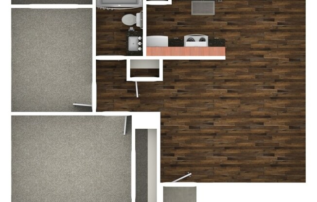 2 beds, 1 bath, 780 sqft, $1,379