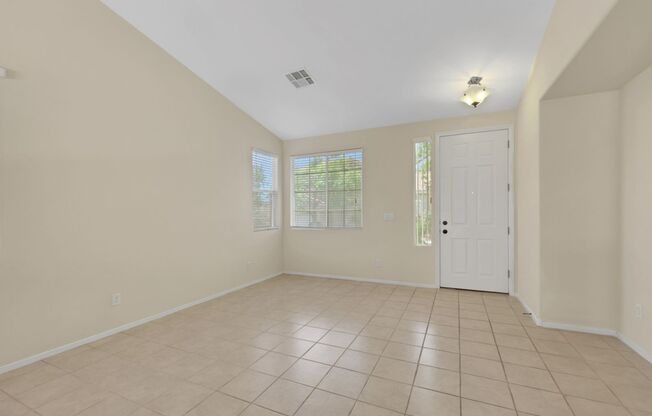 This beautifully updated 2-bedroom home is nestled in a gated community