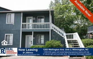 2 BD/2 BA Upper Unit Condo with Spacious and Sunny Rooms