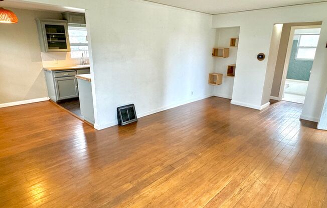 Montavilla Bungalow with Hardwoods, Fenced Backyard, Large Basement