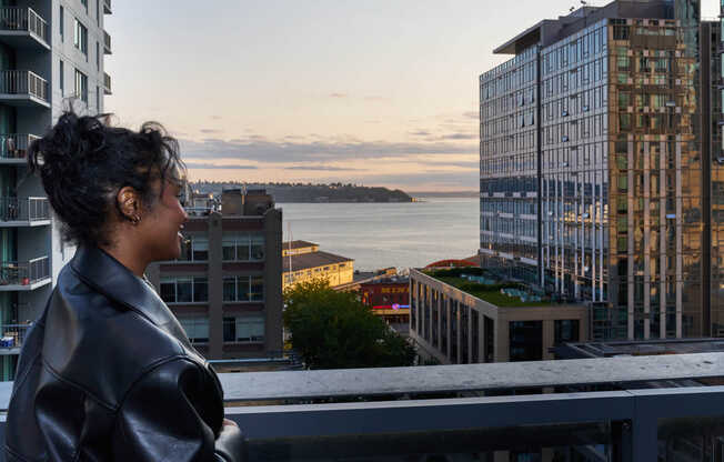 Experience views of Seattle at dusk