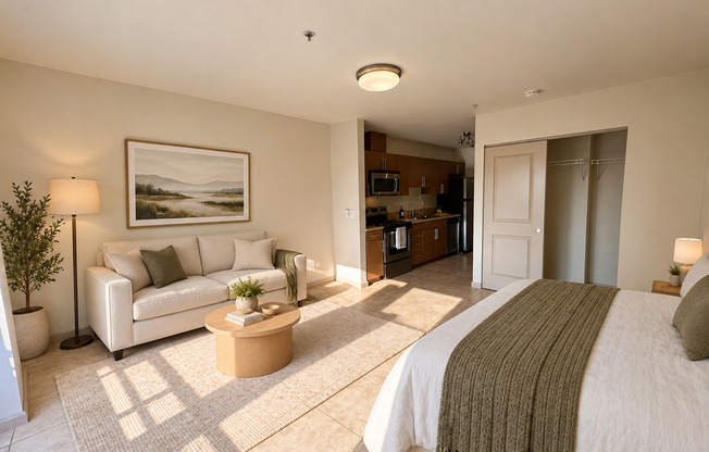 Studio, 1 bath, 430 sqft, $1,449, Unit Unit 302