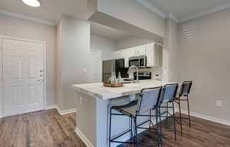 Gourmet Kitchen at Highland Luxury Living, Lewisville, Texas