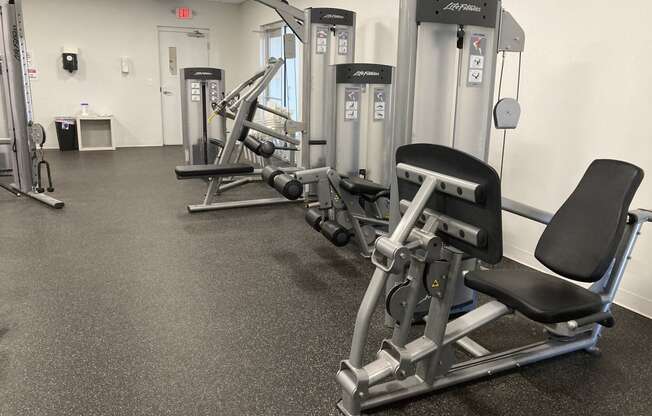 State-Of-The-Art Gym And Spin Studio at 444 Park Apartments, Richmond Heights, OH, 44143