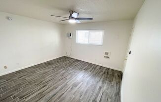 Utilities included! Nicely updated studio with Kitchenette, AC and Heat!
