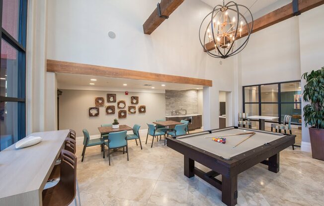 Pool table2 at Alanza Place, Phoenix, 85008