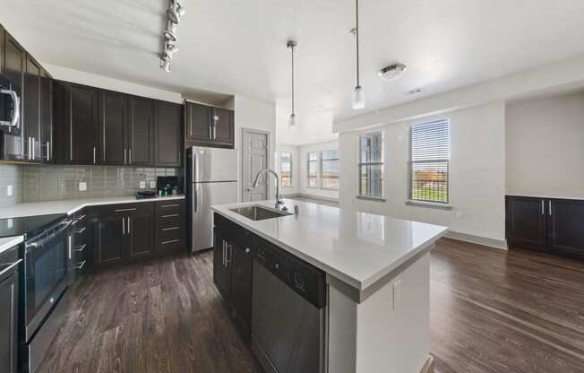 Newly renovated apartment interiors at Windsor at Pinehurst, Lakewood, CO