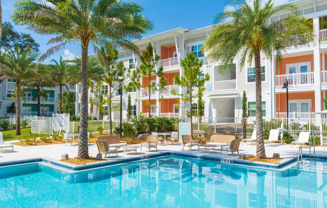 the swimming pool at the resort at longboat key club