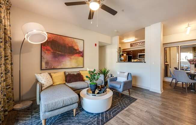 living room  at Solana Ridge, California, 92591