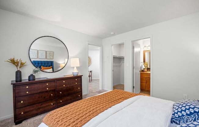 Bedroom Interior at Pointe Royal, Overland Park
