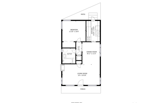 1 bed, 1 bath, 608 sqft, $11,000, Unit MARKETING