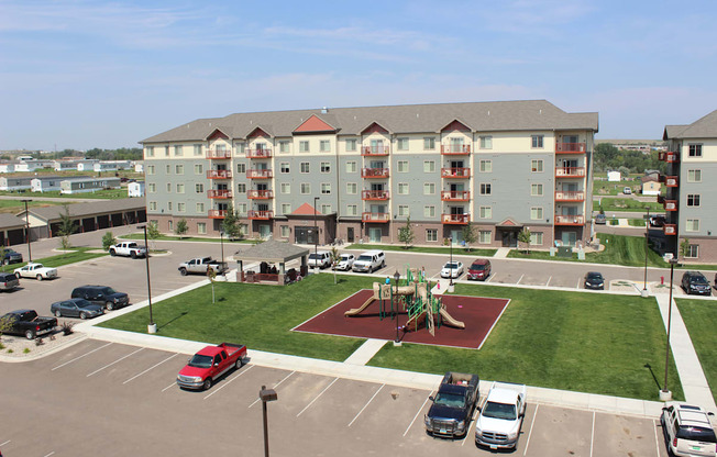 Renaissance Heights Building View Apartment Rentals in Williston, North Dakota