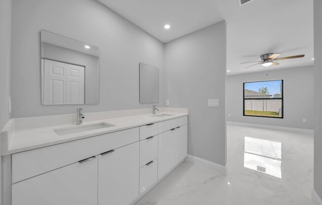 Be the first in occupy this 2025 constructed home in the vibrant city of Cape Coral, FL! Qualify for a deposit-free option and save on move-in costs!