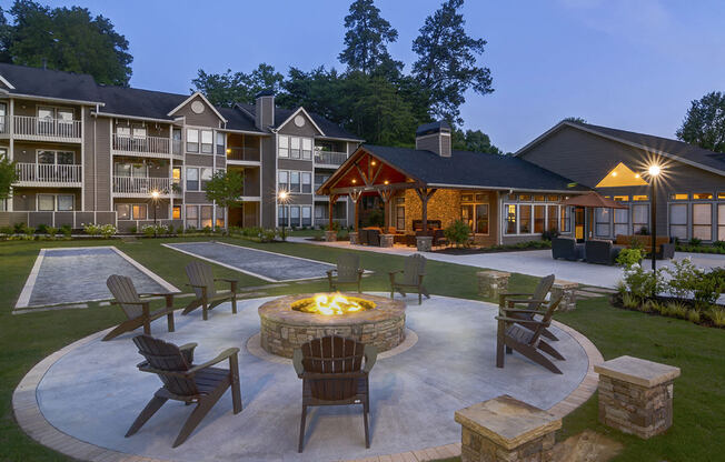 Apartments on Boggs Rd in Duluth, GA with Fire Pit