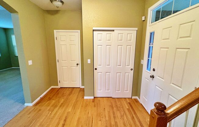 Welcome to Serenity Ridge Corner Lot 3 Bed + Bonus Room 2.5 Bath 2 Car Garage in Cherry Creek Schools