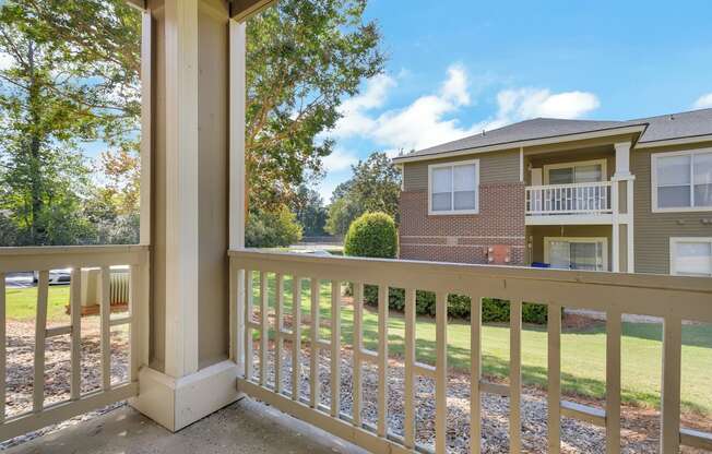 Patio With Wooded Views