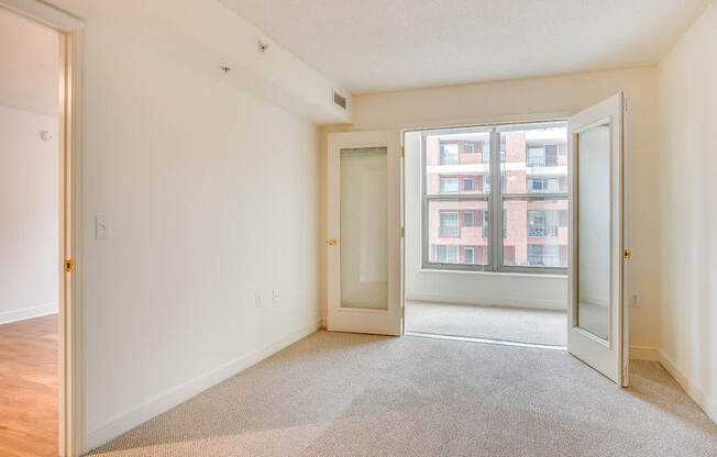 Bedroom at West End Residences, Washington