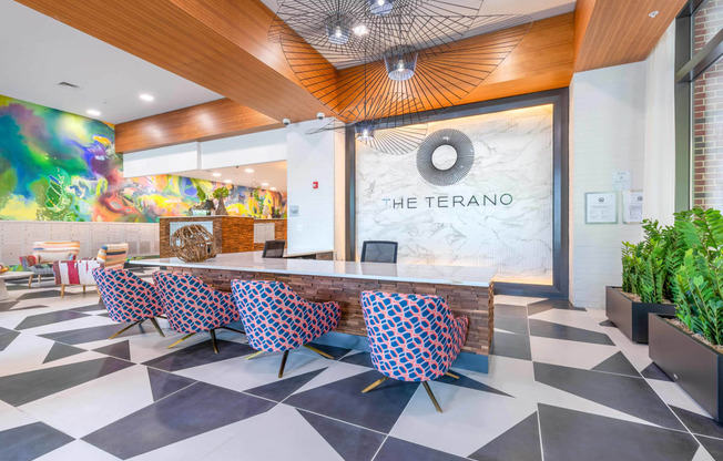 the terrano hotel at the paramount hotel lobby