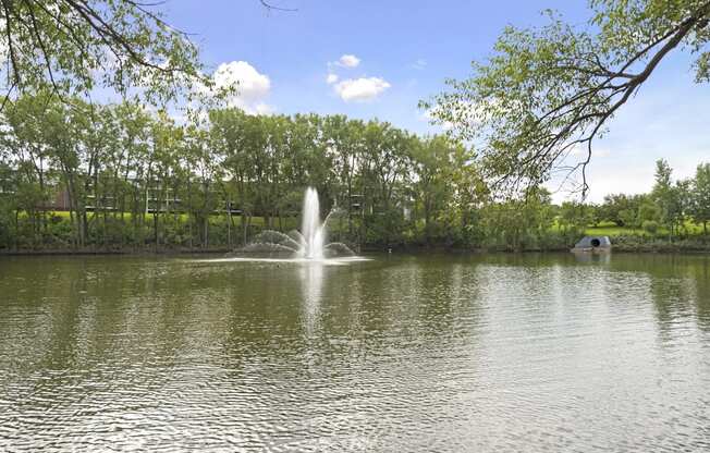 Willow Pond Apartments in Burnsville, MN Pond