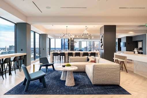 Amenities Center at 220 Meridian, Indianapolis, IN 46204