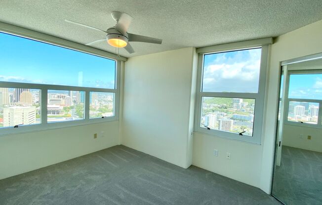 STUNNING CITY & OCEAN VIEWS - ONE ARCHER LANE 2 BED 2 BATH UNIT IN KAKAAKO