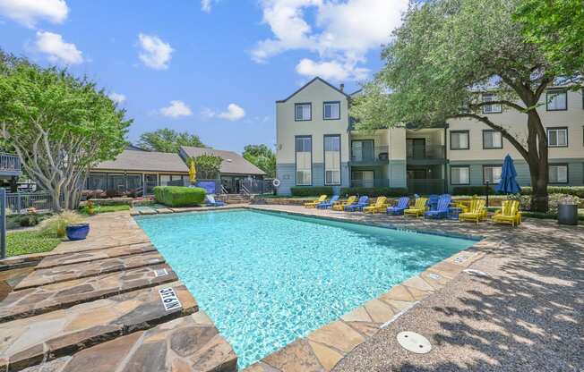 our apartments offer a swimming pool