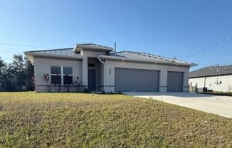 New construction home offering 4 bedrooms 2 baths 3 car garage!