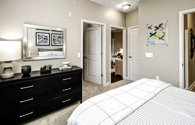 Bedroom at Aventine Wilderness Hills in Lincoln, NE