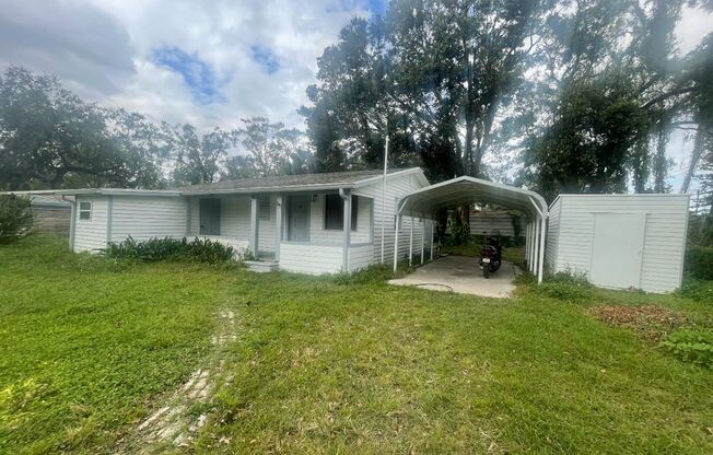 3 Bedroom / 1 Bath House