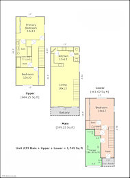 3 beds, 3.5 baths, 1,745 sqft, $3,124