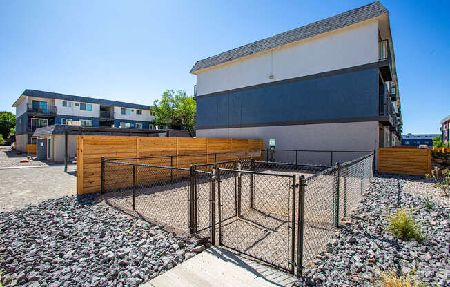 Dog Park at Encanto Lofts in Albuquerque New Mexico