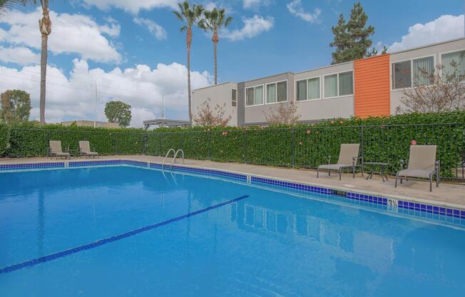 a large pool of water