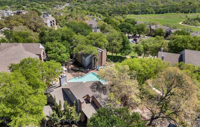 Aerial View at Montecito, Austin